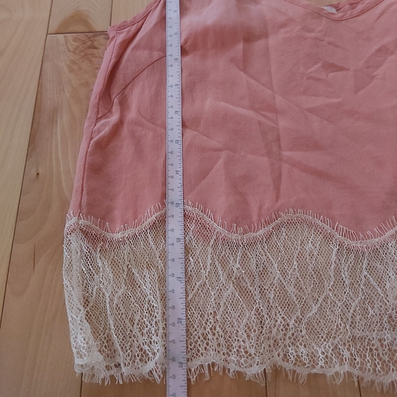 Wilfred coral cropped lace cami - Picture 6 of 9